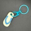Couples Flip Flop Keychain Set – Beach Vacation Gift, Cute Anniversary Gift for Him or Her, Matching Keychains for Boyfriend Girlfriend