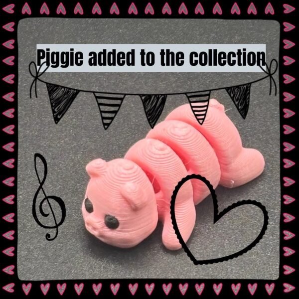 3D Printed Articulated Flexible Fidget Toy Sensory Pet Cute 3D Print Mini Gift Idea Assorted Baby Animal Bundle