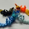 3D Printed Flexy Eevee Eevolution – Articulated Pokémon Toy | Eevee Evolution Fidget Figure | Poseable Vaporeon Gift for Collectors & Fans