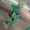 English Ivy & Morning Glory Fridge Magnets with Articulating Vine | Set | ForgeCore Design | Fridge Foliage | Kitchen Design Idea