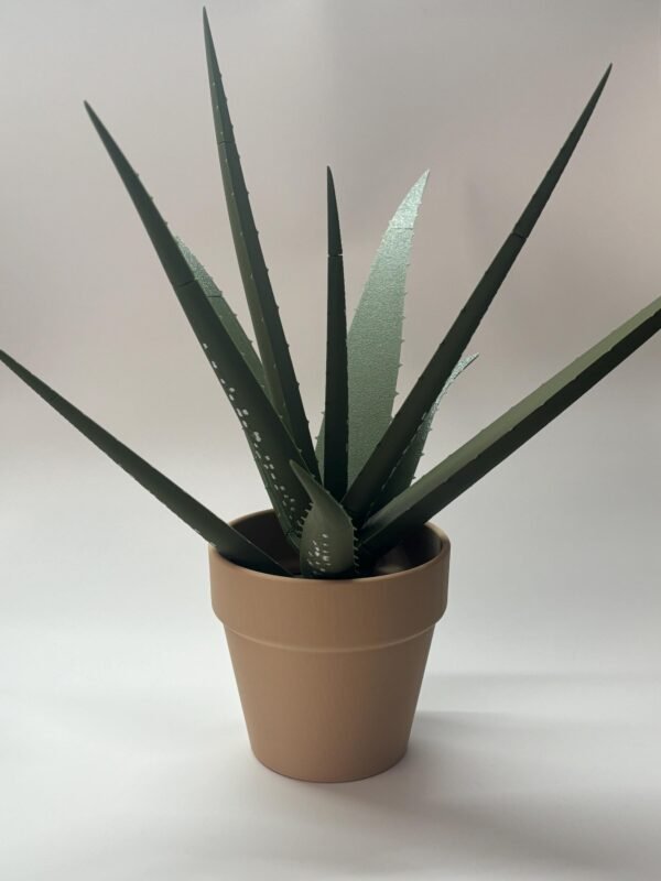 3D Printed Aloe Vera Pen Plant | Fake Houseplant with Pen Stems | Desk Organizer, Cute Office Decor, Teacher Gift, Plant Lover Gift