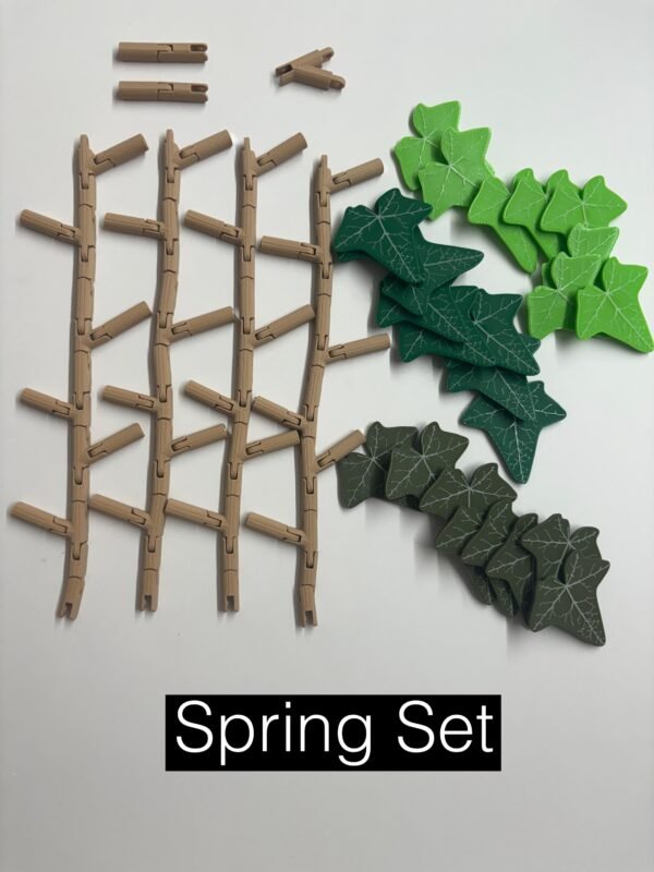 3D Printed English Ivy Fridge Magnet – Realistic Faux Plant Decor for Home, Office, Dorm | Cute Greenery Gift – No Water Needed