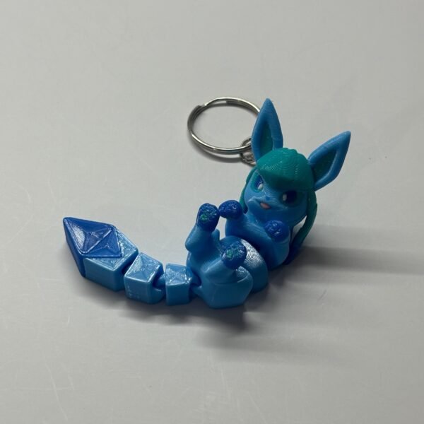 3D Printed Flexy Eevee Eevolution – Articulated Pokémon Toy | Eevee Evolution Fidget Figure | Poseable Vaporeon Gift for Collectors & Fans