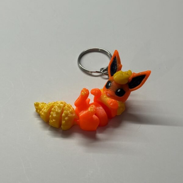 3D Printed Flexy Eevee Eevolution – Articulated Pokémon Toy | Eevee Evolution Fidget Figure | Poseable Vaporeon Gift for Collectors & Fans