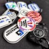 Digital Business Card! Personalize Your Logo On NFC Keychain For your Business, Compatible With NFC tools